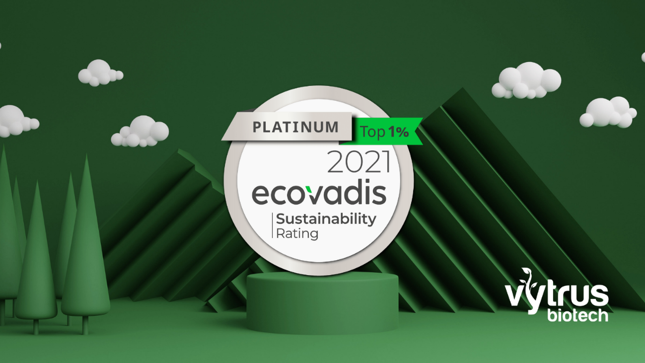 EcoVadis Platin award